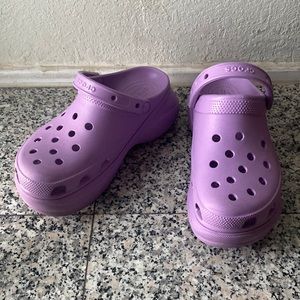 Crocs Crush Clog Platform Purple